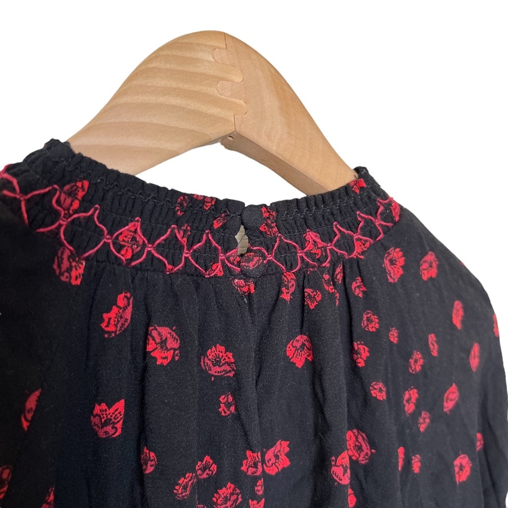 Free People NWT Flowers In Her Hair Size XS Tunic Blouse - Picture 6 of 9